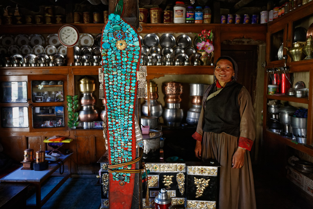 Headdress Perak - Ladakh Treasure - Hemis Shukpachan